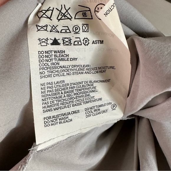 Prada Gray Pleated Above Knee Skirt A-line 38 Authentic Italy Y2K Designer XS - Picture 9 of 10